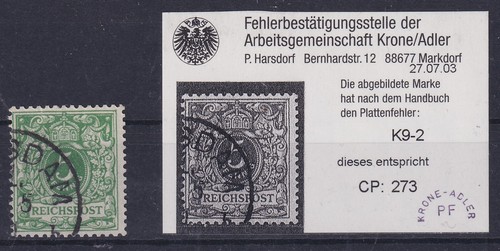 79863 plattenfehler nr - 79863), mi.-nr