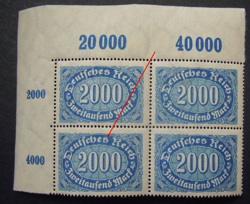 Reich 253 eckrand - dt., nr
