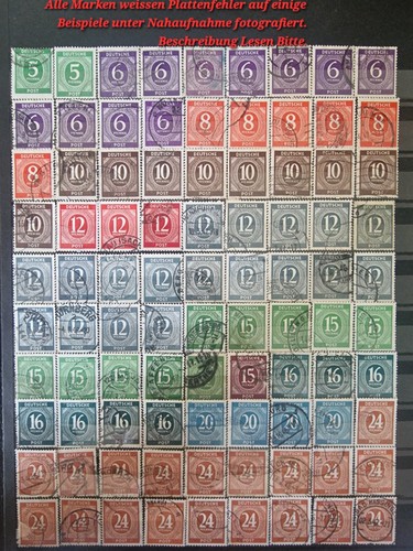 Briefmarkensammlung alliierte - briefmarkensammlung,