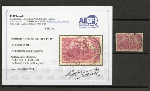 Reich 1920 115 b - b, (