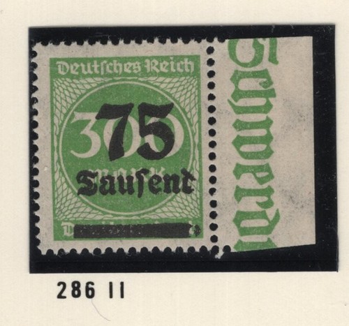 Inflation minr 286 - 286, **