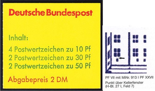 Bund markenheftchen - markenheftchen,