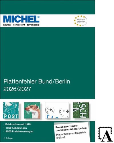 Neu michel plattenfehler - michel,