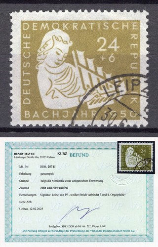 Ddr 257 gestempelt - 257,