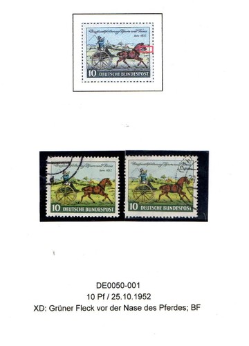 Abart plattenfehler brd - abart/plattenfehler, deo