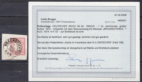 Michel 19 gestempelt - michel,