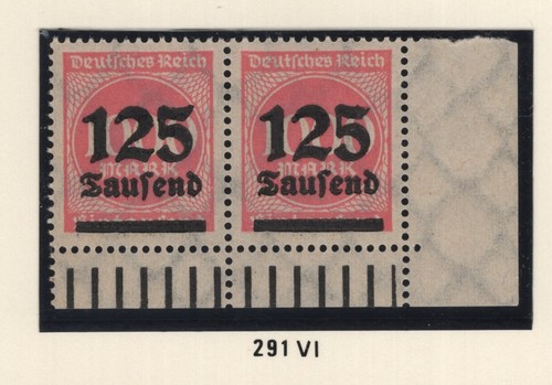 Inflation minr 291 - vi, **