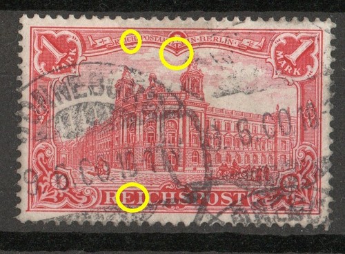 Reichspost 63 mit - mi,