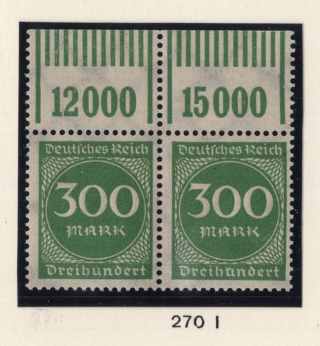 Inflation minr 270 - minr.,
