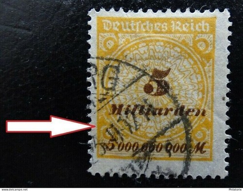Deutsches reich 327 - 327, pe