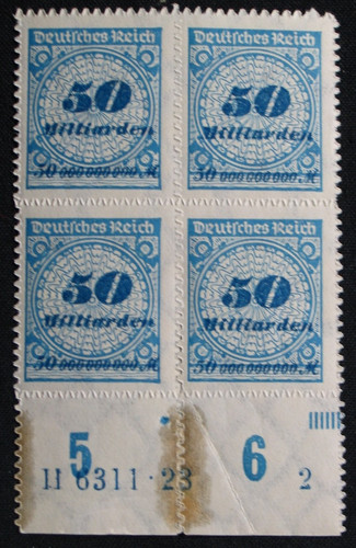 Reich inflation abart - d.,