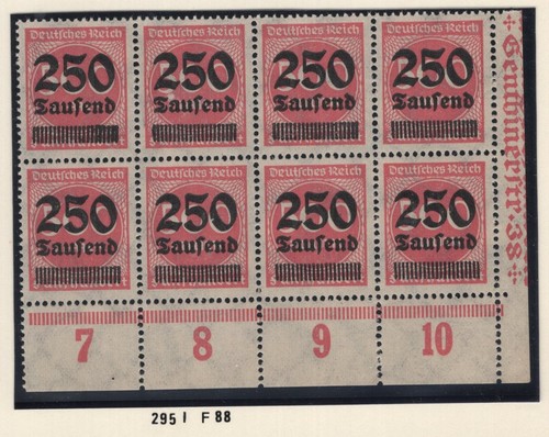 Inflation minr 295 - minr., i