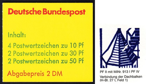Bund markenheftchen - markenheftchen,