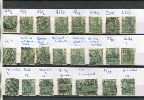 Plattenfehler sammlung der - plattenfehler,