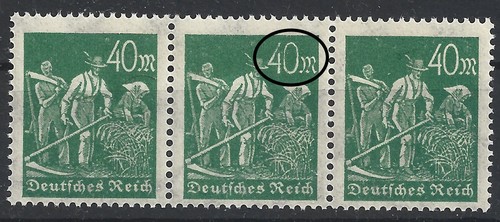 Minr 244a mit plattenfehler - minr.,