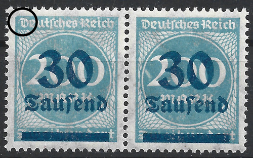 Minr 285 mit plattenfehler - minr.,