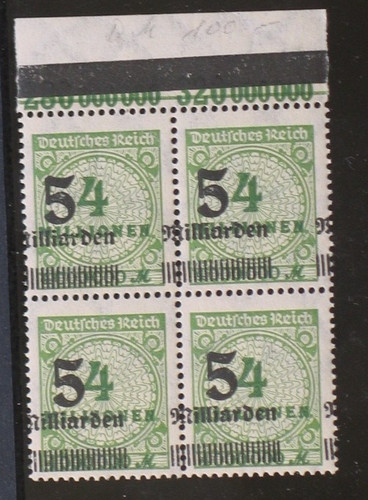 Reich inflation abart - d.,