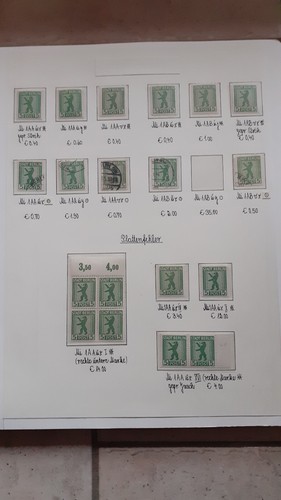 Sbz sammlung 7 typen - sammlung, 1