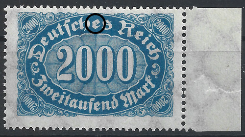 Minr 253a mit plattenfehler - minr.,