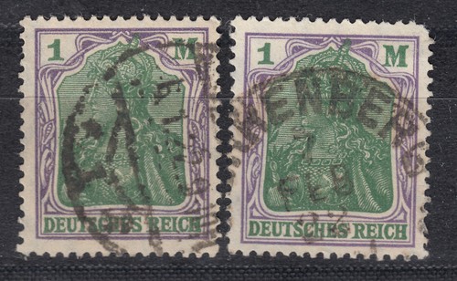 Deutsches reich 150 2 x - 150,