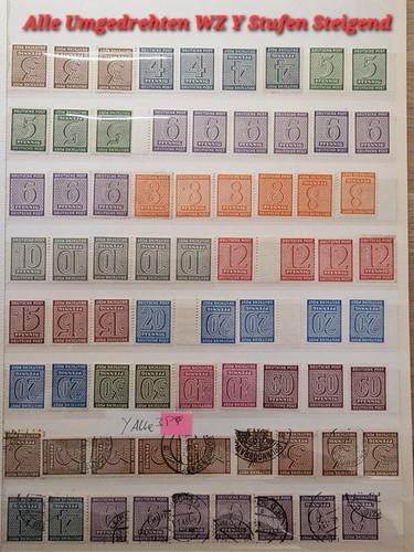 Briefmarkenlot sbzwest sachsen - briefmarkenlot, sbzwest-sachsen