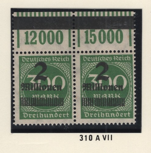 Inflation minr 310 - 310, **