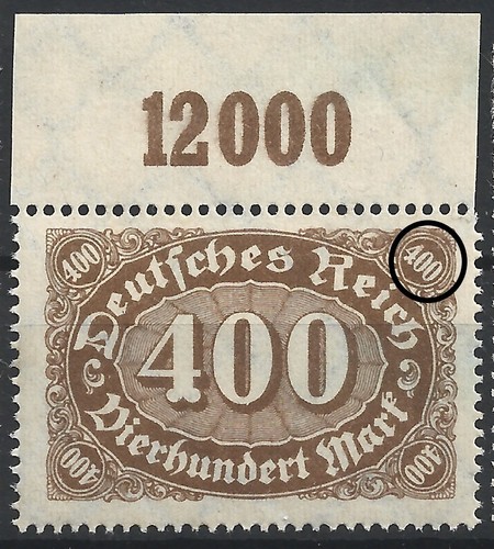 Minr 250 mit - minr., plattenfehler