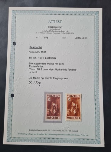 Saar volkshilfe 1931 - saar,