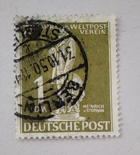 Berlin jahre weltpostverein - berlin,