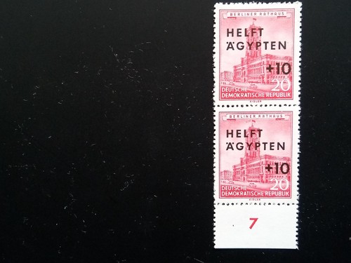 Ddr 1956 senkrechtes - ddr, mi