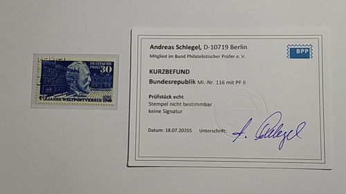 Bund brd 116 ii - 116, pf