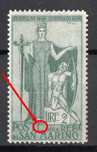 San marino briefmarke - san,