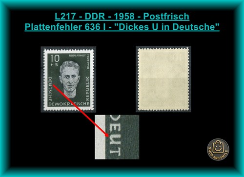 L217 ddr 1958 michel - ddr,
